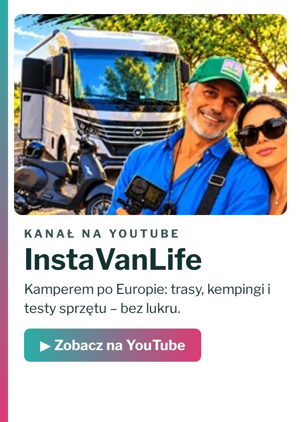 InstaVanLife – kanał o podróżach kamperem na YouTube